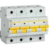 IEK Автоматический выключатель ВА47-150 4Р 100А 15кА D
