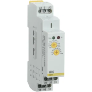 IEK Реле задержки выключения ORT 2 контакта 12-240В AС/DC - ORT-B2-ACDC12-240V IEK Реле задержки выключения ORT 2 контакта 12-240В AС/DC - ORT-B2-ACDC12-240V